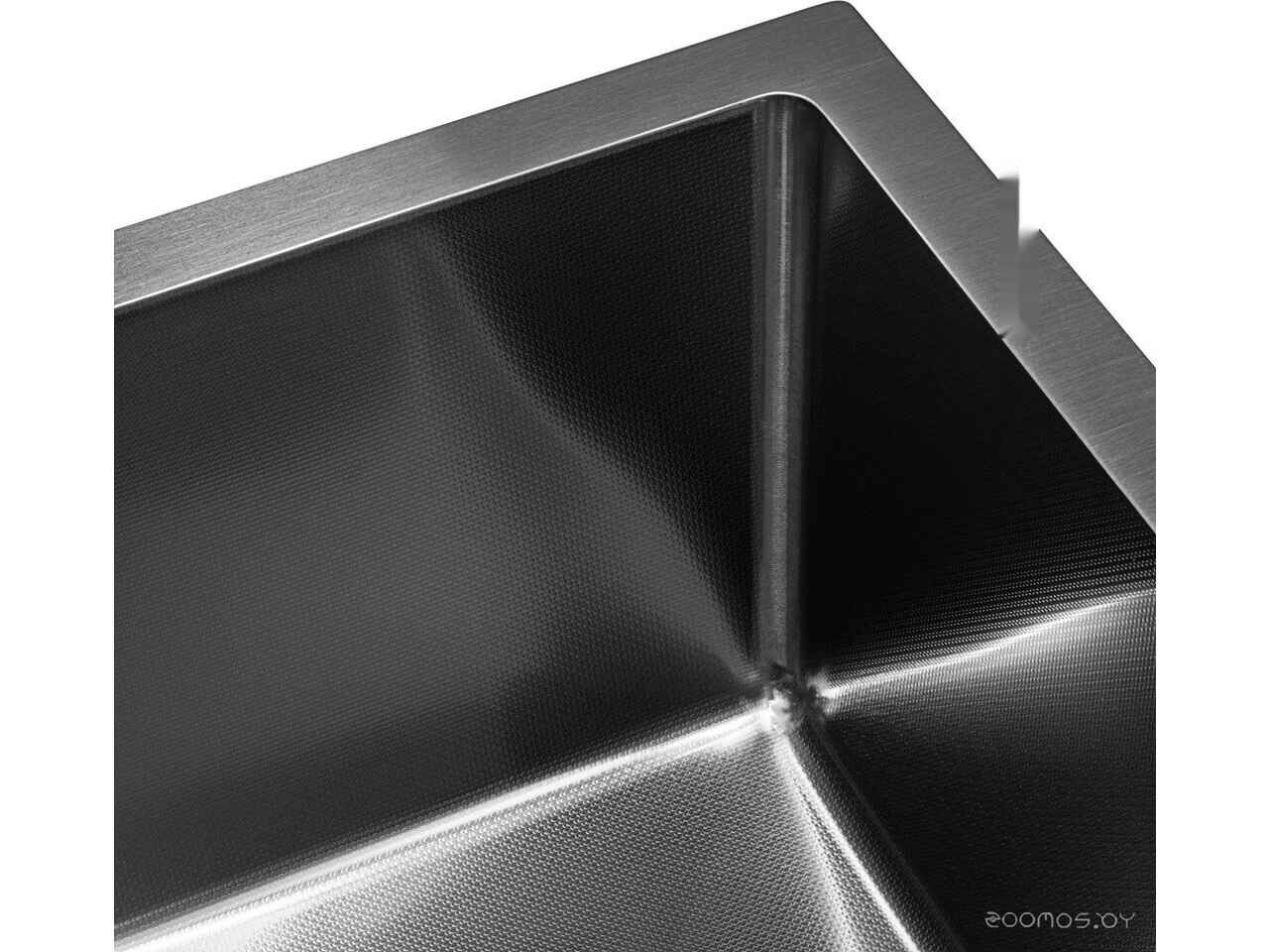 Кухонная мойка ARFEKA ECO AR 450*500 BLACK PVD NANO DECOR MILLET GRAINS Кухонная мойка ARFEKA ECO AR 450*500 BLACK PVD NANO DECOR MILLET GRAINS