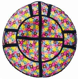 Тюбинг Hubster SnowDream Glamour S Пончики 120см во6557-5 (разноцветный) Тюбинг Hubster SnowDream Glamour S Пончики 120см во6557-5 (разноцветный)