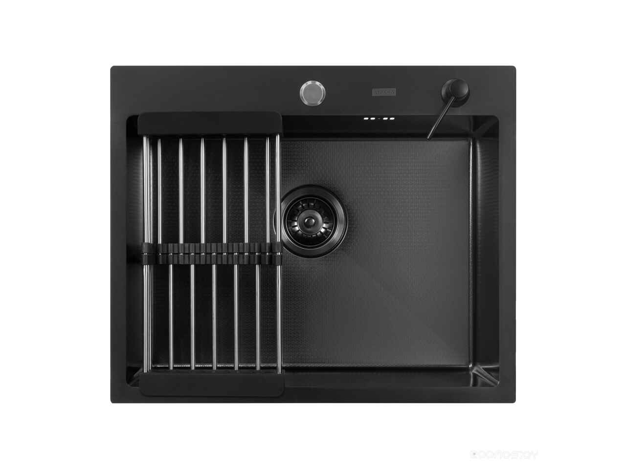 Кухонная мойка ARFEKA ECO AR 600*500, коландер, дозатор BLACK DECOR +CL AR+DS AR УТ-00003606 Кухонная мойка ARFEKA ECO AR 600*500, коландер, дозатор BLACK DECOR +CL AR+DS AR УТ-00003606