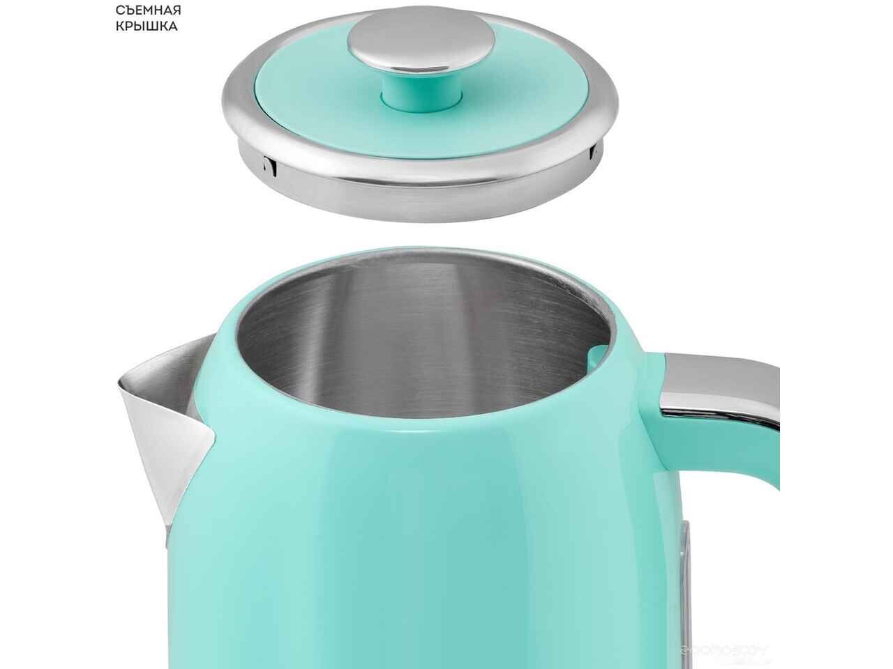 Электрический чайник Galaxy Line GL0347 (тиффани) Электрический чайник Galaxy Line GL0347 (тиффани)