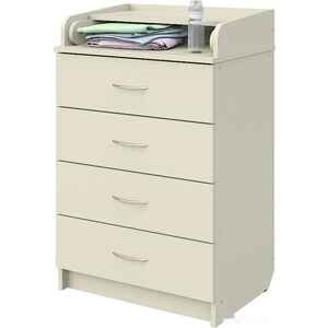 Детский комод Атон Мебель Сириус 604 ЛДСП (слоновая кость) Детский комод Атон Мебель Сириус 604 ЛДСП (слоновая кость)