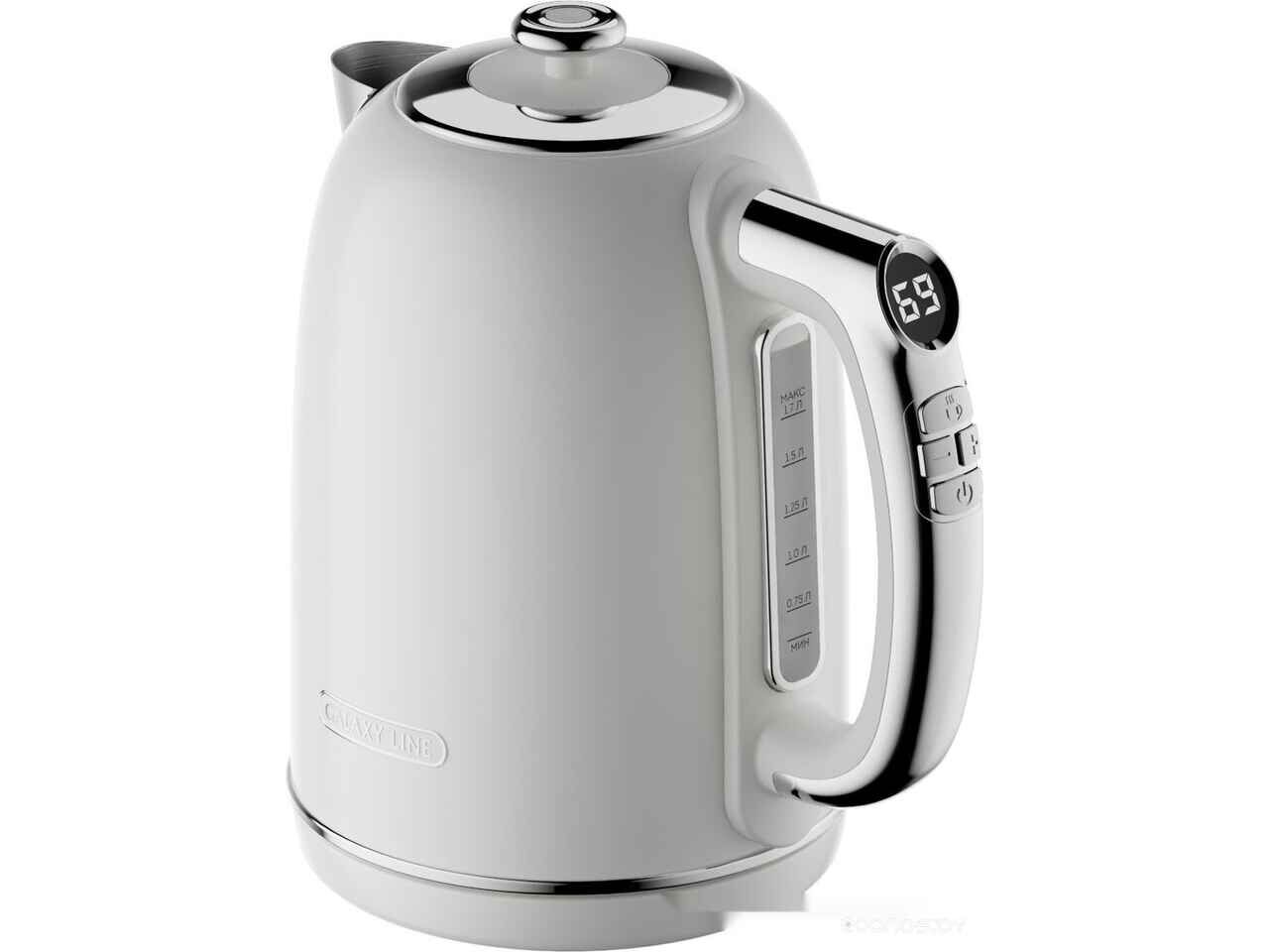 Электрический чайник Galaxy Line GL0361 (белый жемчуг) Электрический чайник Galaxy Line GL0361 (белый жемчуг)