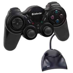 Проводной геймпад Defender Game Racer Wireless PRO