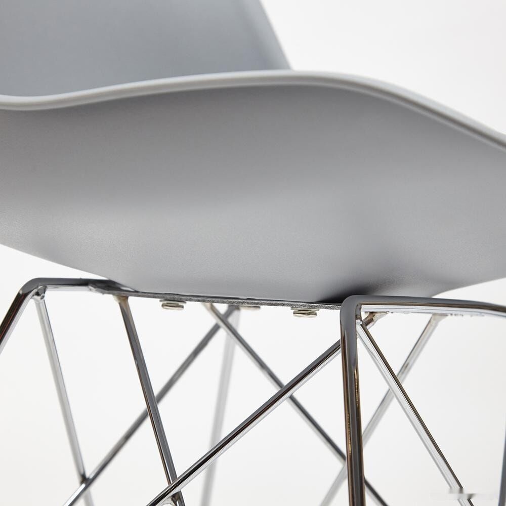 Стул TetChair Tulip Iron Chair EC-123 (серый)