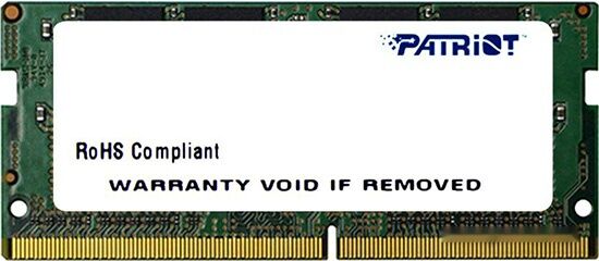 Модуль памяти Patriot Signature Line 16GB DDR4 SODIMM PC4-21300 PSD416G26662S