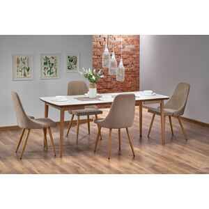 Кухонный стол Halmar Barret 90/190x80 (белый/дуб) V-PL-BARRET-ST