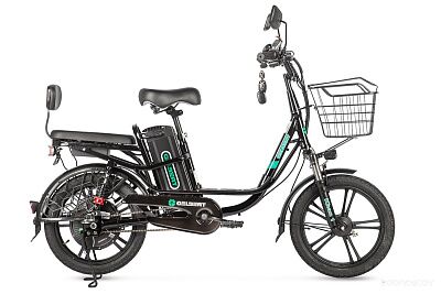 Электровелосипед Gelbert Khan 1 (черный)