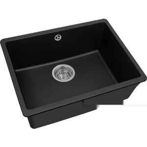 Кухонная мойка AquaSanita Fast SQF 103 (черный металлик 601) Кухонная мойка AquaSanita Fast SQF 103 (черный металлик 601)