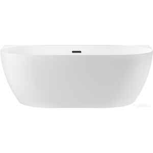 Ванна Wellsee Belle Spa 3.0 170x80 235901003 (пристенная ванна белый глянец, экран, ножки, сифон-автомат матовый черный)