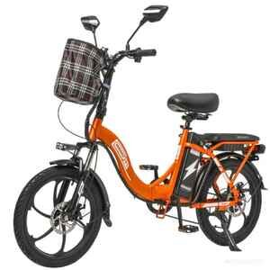 Электровелосипед Minako F7 оранжевый