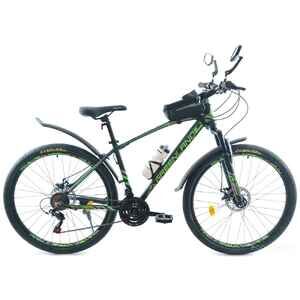 Велосипед GreenLand Draft 27.5 (17, темно зеленый/зеленый) Велосипед GreenLand Draft 27.5 (17, темно зеленый/зеленый)