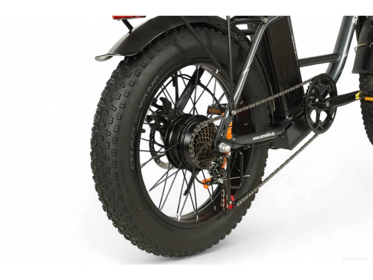 Электровелосипед SameBike FX-500 (серый) Электровелосипед SameBike FX-500 (серый)