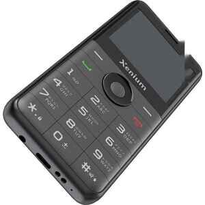 Кнопочный телефон Xenium X700 (черный)