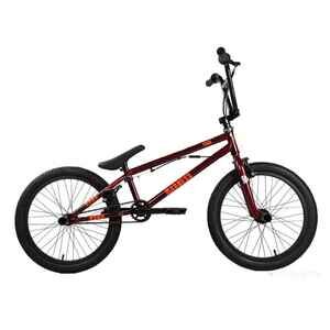 Велосипед Stark Madness BMX 3 2025 (бордовый/оранжевый/черный)