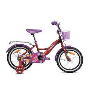 Детский велосипед Aist Lilo 16 (красный/фиолетовый, 2025)