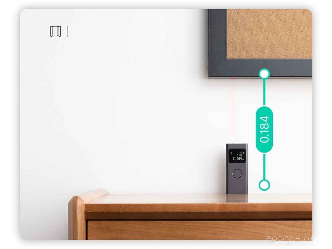 Лазерный дальномер Xiaomi Smart Laser Measure MJJGCJYD001QW Лазерный дальномер Xiaomi Smart Laser Measure MJJGCJYD001QW