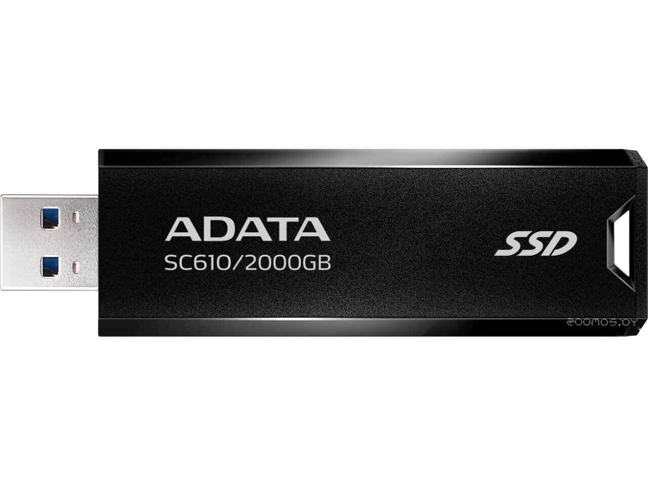 Внешний накопитель A-Data SC610 2TB SC610-2000G-CBK/RD Внешний накопитель A-Data SC610 2TB SC610-2000G-CBK/RD