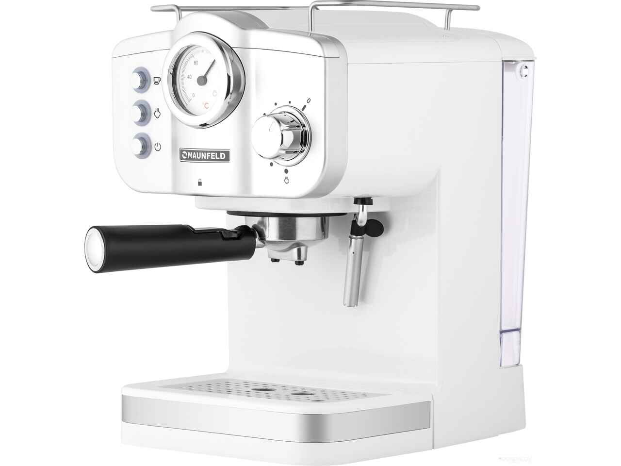 Рожковая помповая кофеварка Maunfeld MF-735WH Pro Рожковая помповая кофеварка Maunfeld MF-735WH Pro
