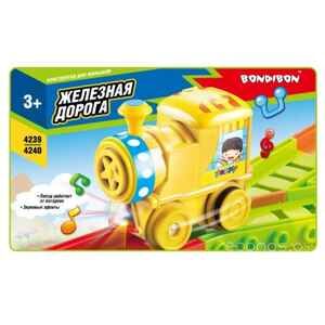 Железная дорога игрушечная Bondibon Железная дорога / ВВ4240 Железная дорога игрушечная Bondibon Железная дорога / ВВ4240