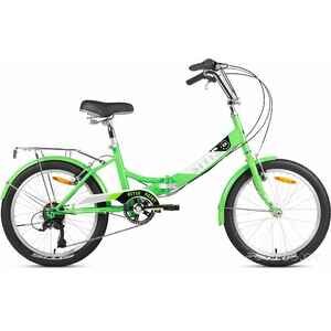 Велосипед Sitis Point 7SP 20 (10, зеленый/белый/черный, 2025)