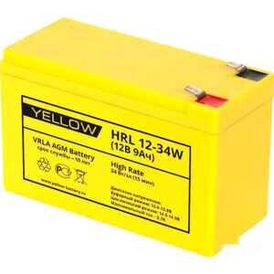 Аккумулятор для ИБП Yellow HRL 12-34W