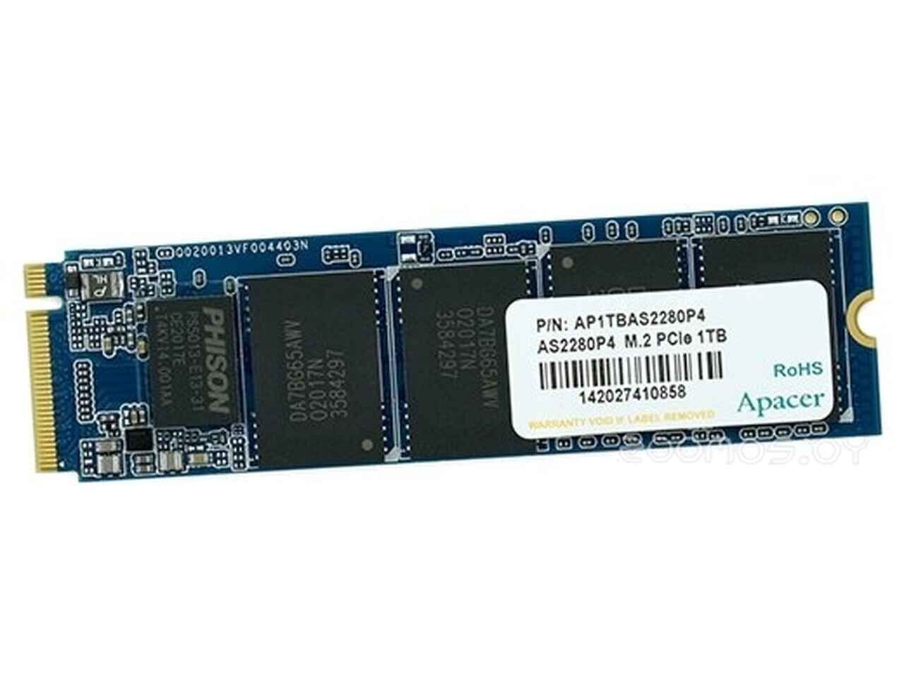 SSD Apacer AS2280P4 1Tb/SSD/M.2 AP1TBAS2280P4-1 SSD Apacer AS2280P4 1Tb/SSD/M.2 AP1TBAS2280P4-1