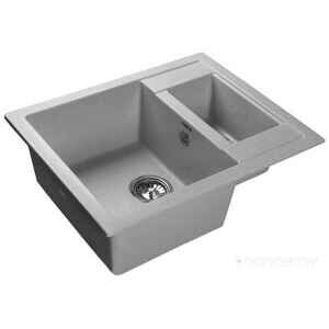Кухонная мойка GranFest Quadro GF-Q610K (серый)