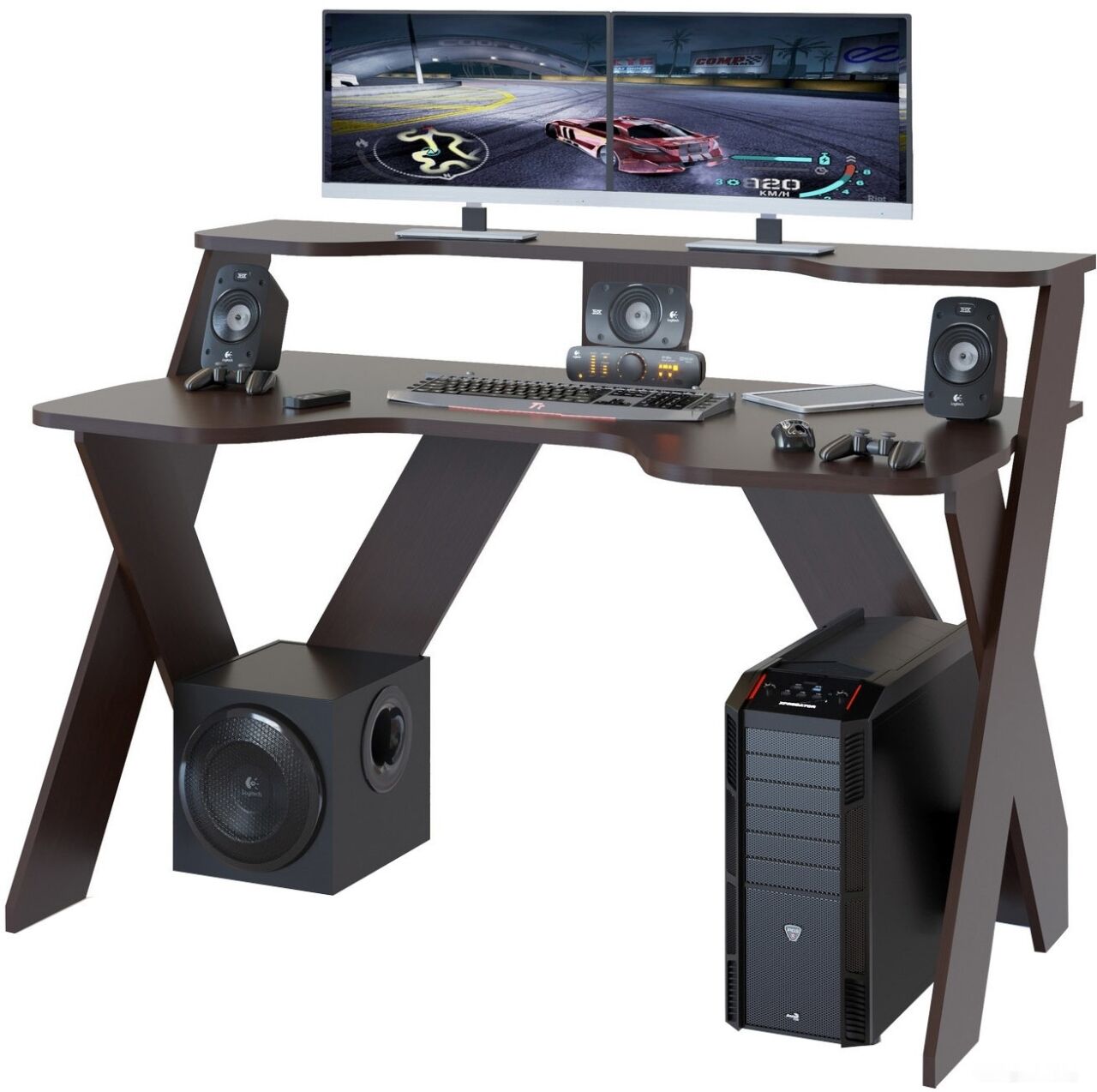 Компьютерный стол Сокол КСТ-117 (Venge) КСТ117В5