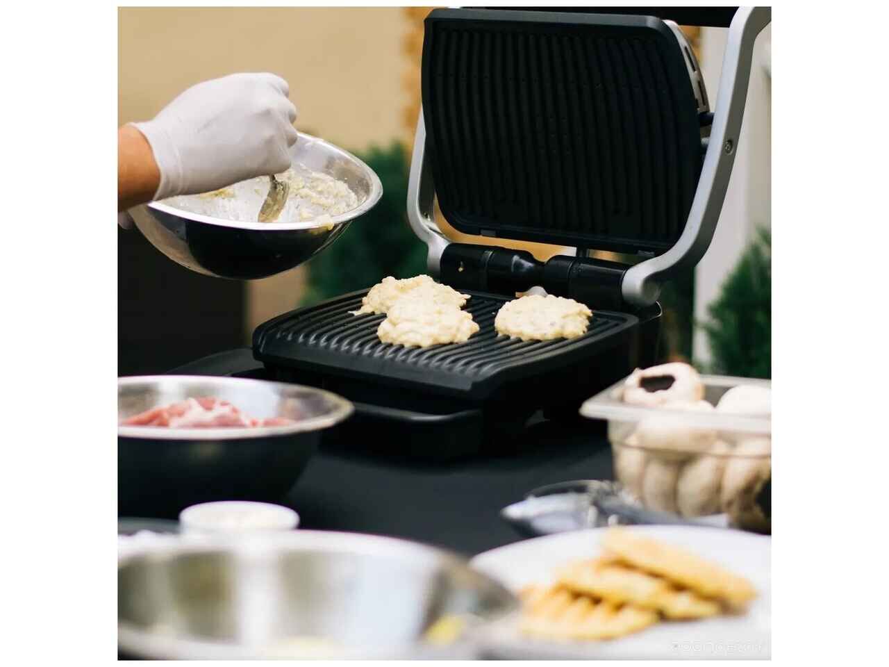 Электрогриль Tefal OptiGrill Elite GC750D30 Электрогриль Tefal OptiGrill Elite GC750D30