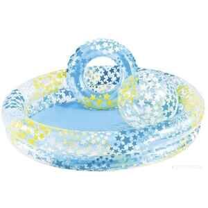 Бассейн INTEX Звездный 122х25 59460 мяч/круг