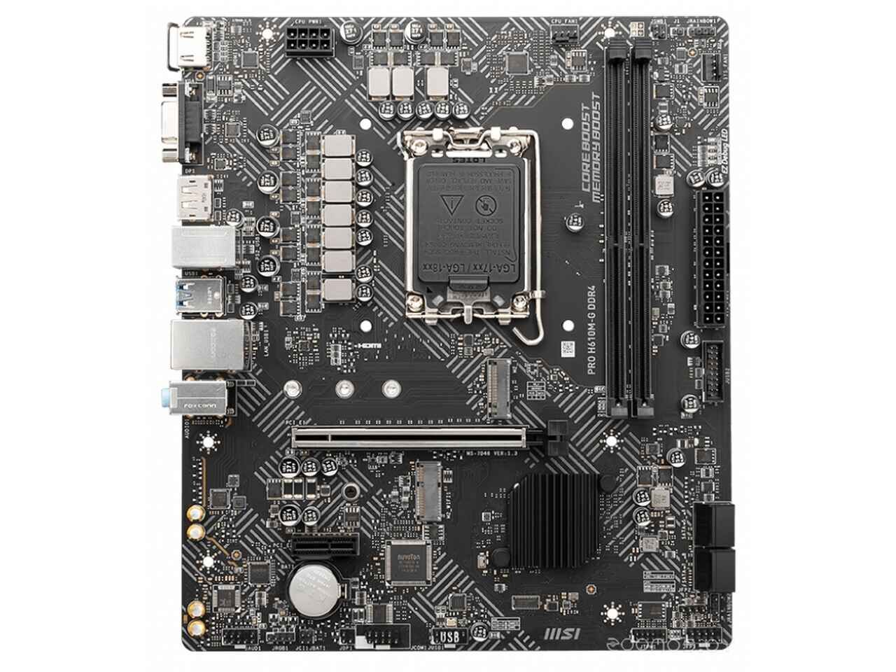 Материнская плата MSI PRO H610M-G DDR4 Материнская плата MSI PRO H610M-G DDR4