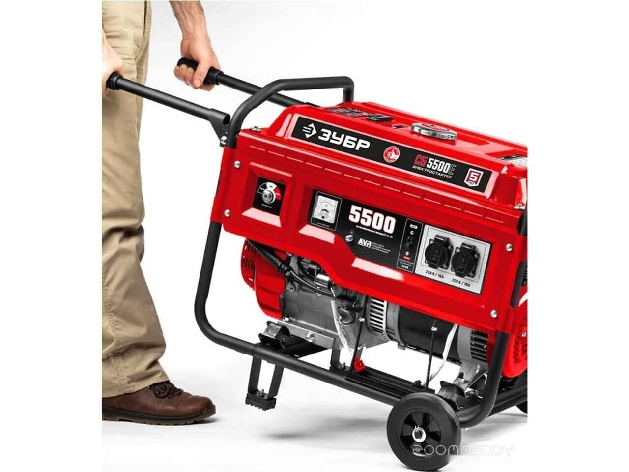 Бензиновый генератор ЗУБР СБ-8000 Бензиновый генератор ЗУБР СБ-8000