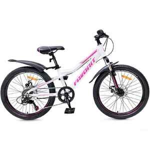 Велосипед Favorit MATRIX-22MDA (11, белый/розовый) MTX22MD11PWT-AL