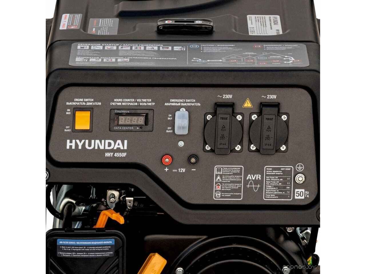 Бензиновый генератор Hyundai HHY 4550F Бензиновый генератор Hyundai HHY 4550F