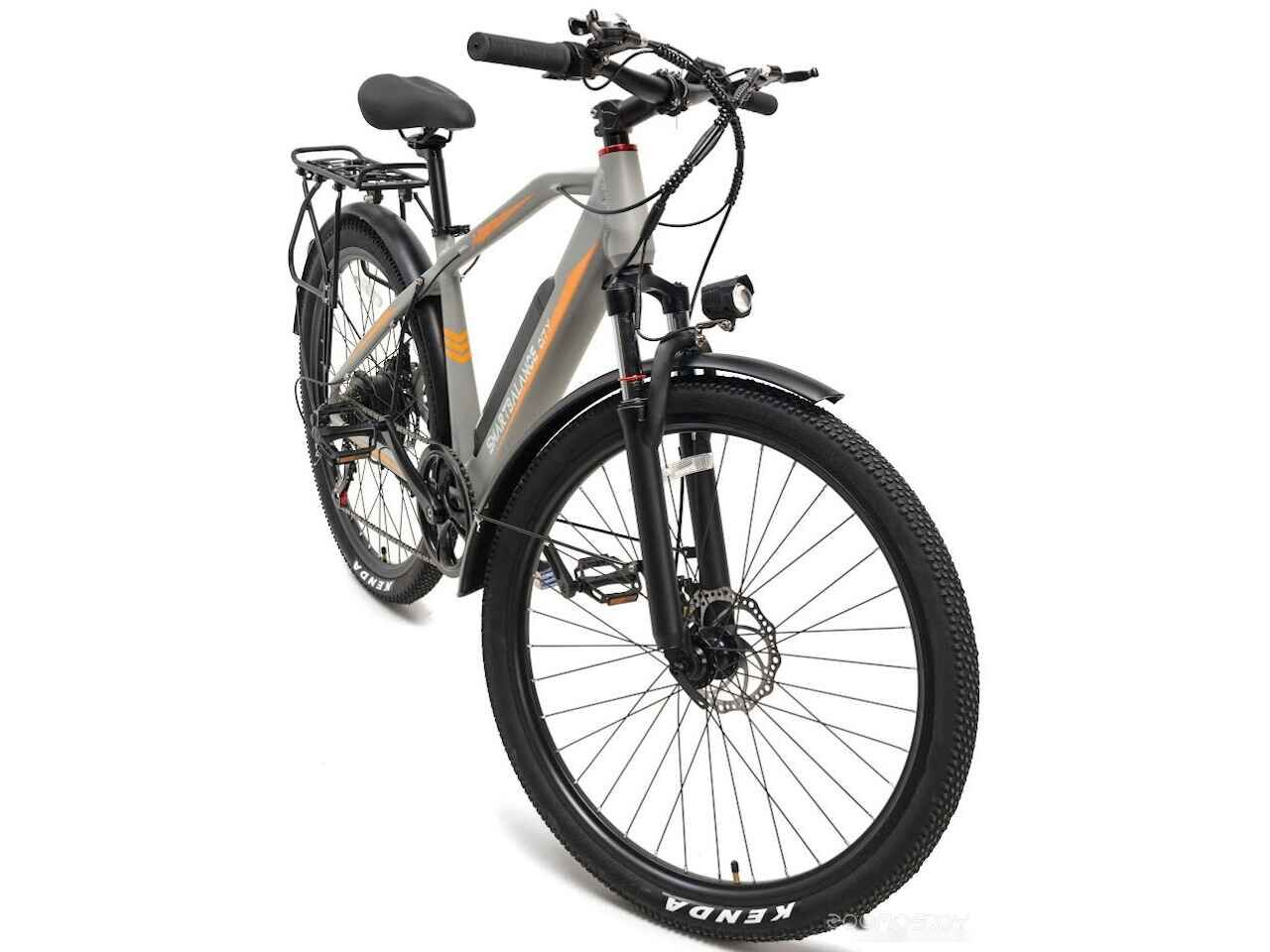 Электровелосипед Smart Balance City (бежевый/оранжевый) Электровелосипед Smart Balance City (бежевый/оранжевый)