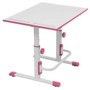 Парта Polini Kids Simple М1 (белый-розовый) Парта Polini Kids Simple М1 (белый-розовый)