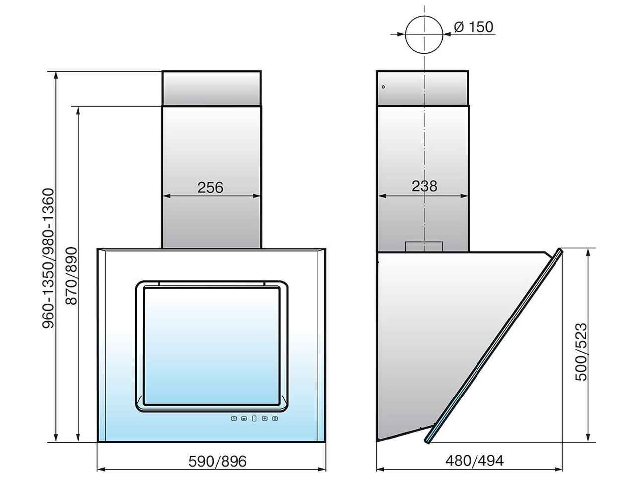 Вытяжка Elikor Оникс 90П-1000-Е4Д (черный) Вытяжка Elikor Оникс 90П-1000-Е4Д (черный)