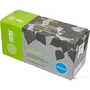 Картридж Cactus CS-CF362X (аналог HP CF362X)