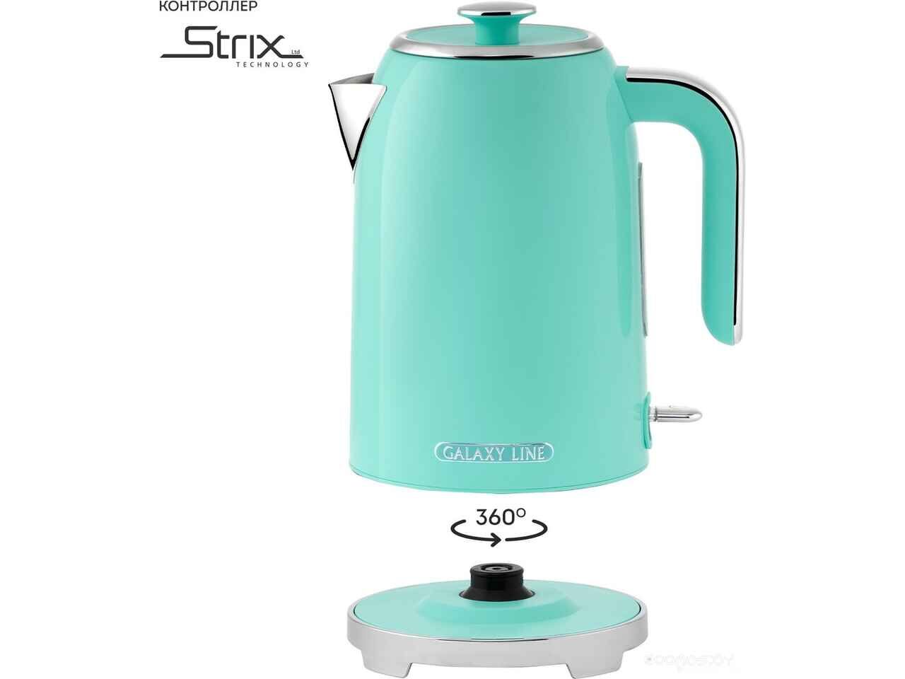 Электрический чайник Galaxy Line GL0347 (тиффани) Электрический чайник Galaxy Line GL0347 (тиффани)