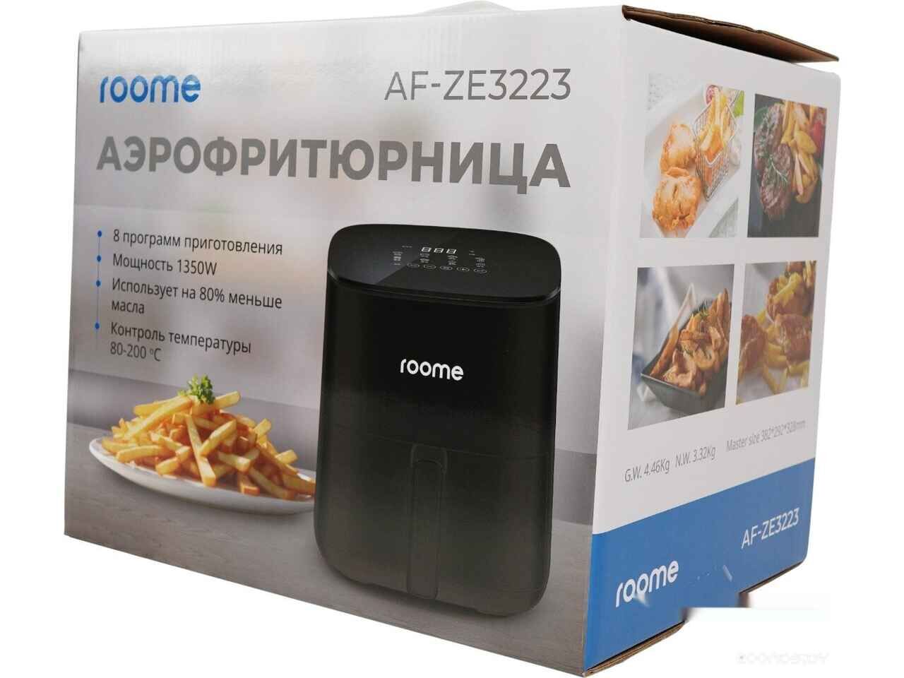 Аэрогриль (аэрофритюрница) Roome AF-ZE3223 (черный) Аэрогриль (аэрофритюрница) Roome AF-ZE3223 (черный)