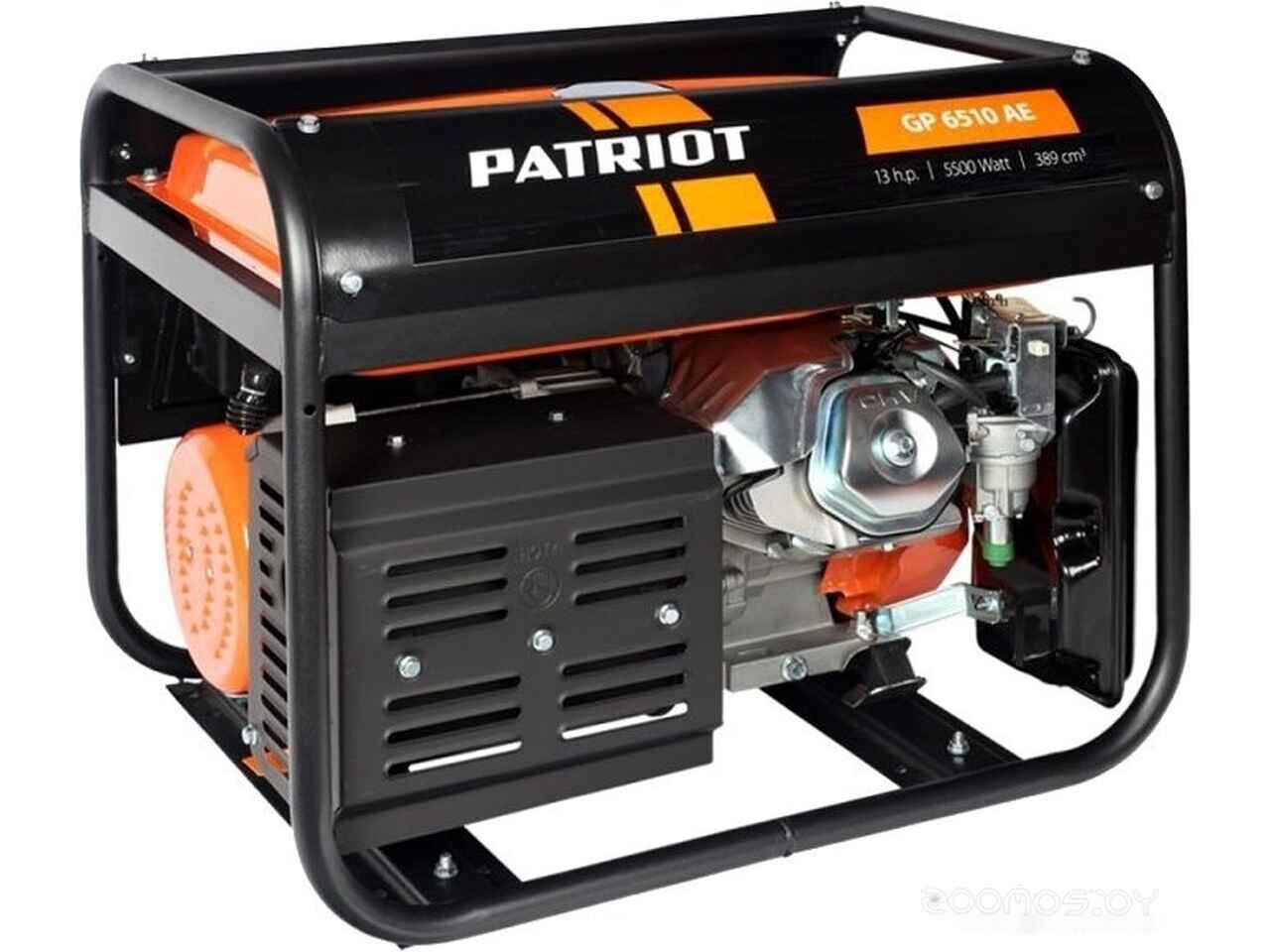Бензиновый генератор Patriot GP 6510AE Бензиновый генератор Patriot GP 6510AE