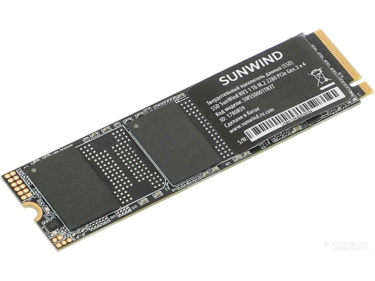 SSD SunWind NV3 SWSSD001TN3T 1TB SSD SunWind NV3 SWSSD001TN3T 1TB