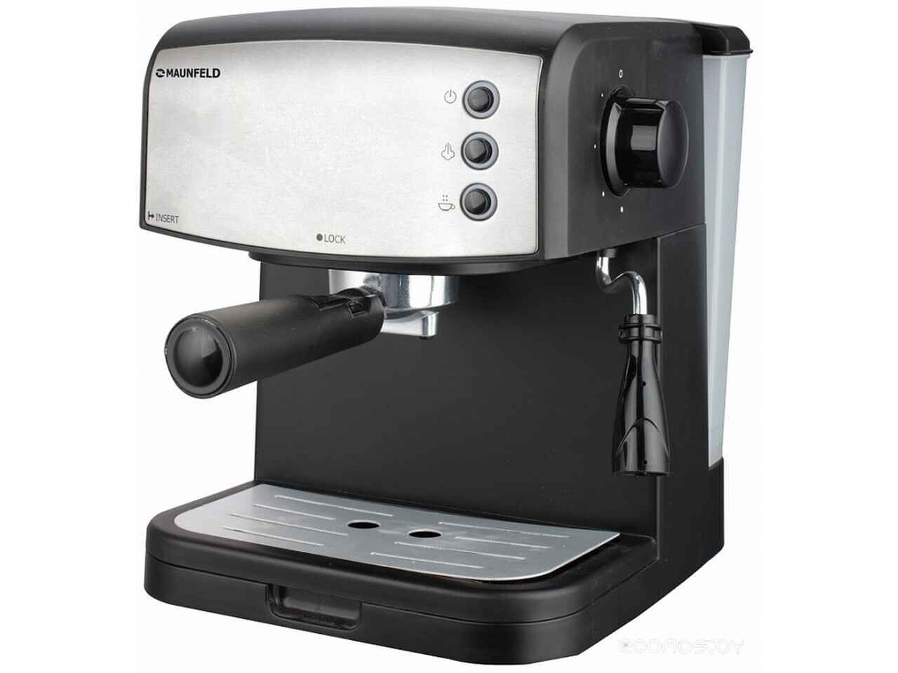 Кофеварка рожковая Maunfeld MF-734BK Кофеварка рожковая Maunfeld MF-734BK