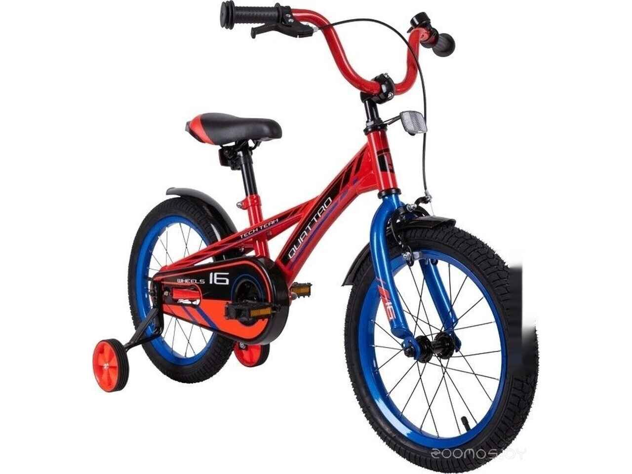 Детский велосипед Techteam Quattro 12 NN013909 (красный) Детский велосипед Techteam Quattro 12 NN013909 (красный)