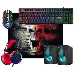 Клавиатура + мышь с ковриком + наушники + колонки Defender Tor MHP-127 Клавиатура + мышь с ковриком + наушники + колонки Defender Tor MHP-127