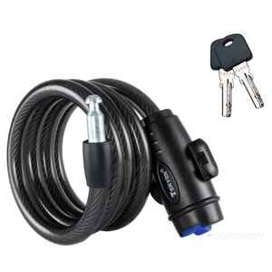 Тросовый велозамок Tonyon 588K-1212