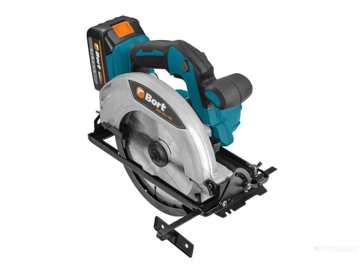 Дисковая (циркулярная) пила BORT BHK-21Li-185 (с 2-мя АКБ) Дисковая (циркулярная) пила BORT BHK-21Li-185 (с 2-мя АКБ)