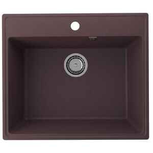 Кухонная мойка Ulgran QUARTZ Forte 580-06 (трюфель)