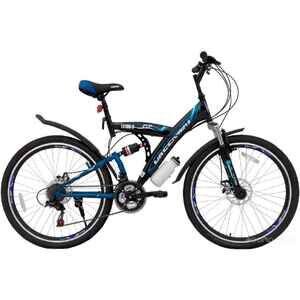 Велосипед Greenway LX300-H 26 (18.5, черный/синий)