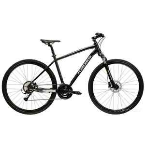 Велосипед Kross Evado 4.0 M 28 (XL, черный/серебристый) KREV4Z28X23M008935